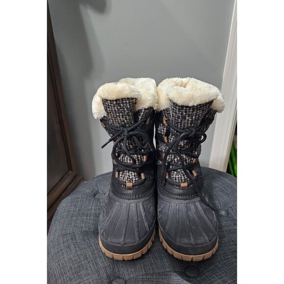 Storm by Cougar Cabin Soft Textured Textile Winter Boots - Picture 3 of 6